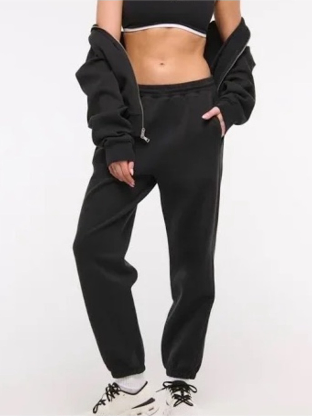 ABERCROMBIE X YPB Full-Zip Hoodie Jacket & Matching Joggers